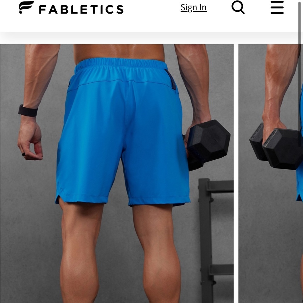 FABLETICS 7” the one lined shorts